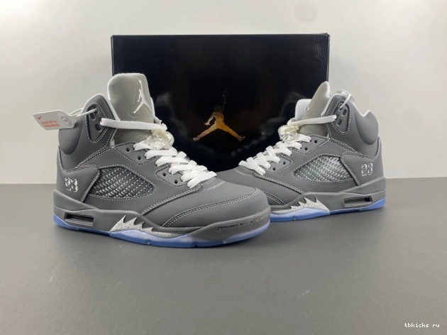 Cheap TB Retro Grey Wolf Air 136027-005 5 Jordan 0702